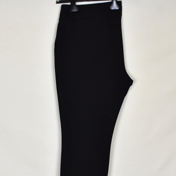DALIA Pants Stretch XXL Black 4 Pockets Waist 41 Inseam 27 Flat Front - Picture 3 of 5